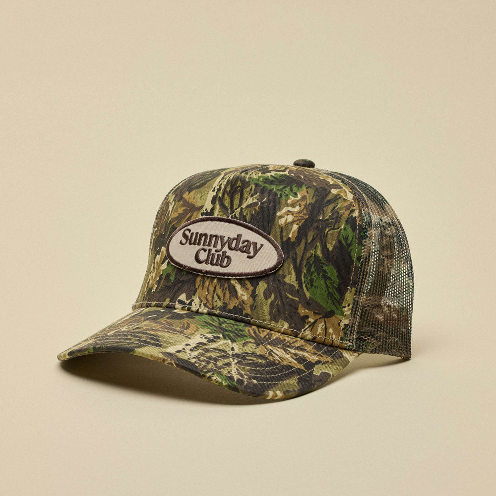 Sunnyday Club Camo Trucker