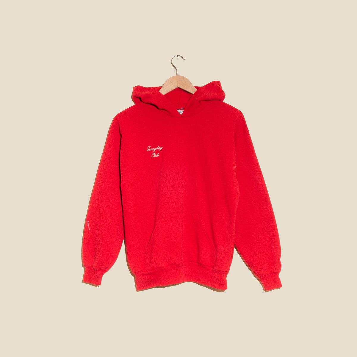 Faded Red Vintage Hoodie [M]