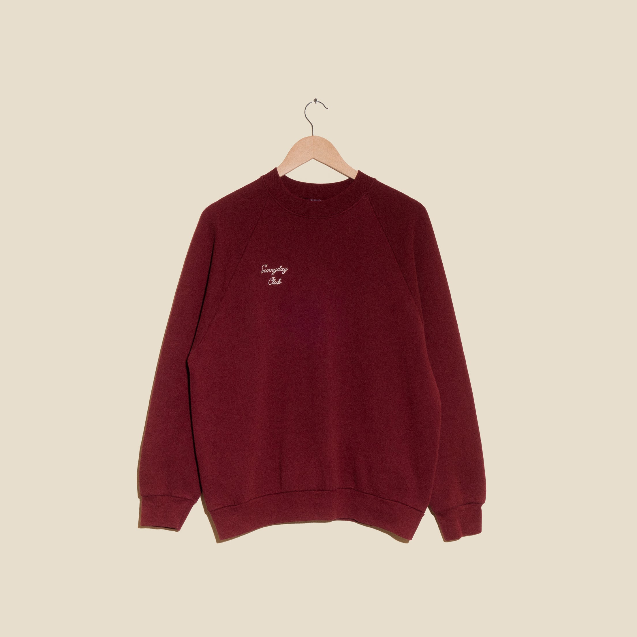 Maroon Vintage Sweatshirt	[M]