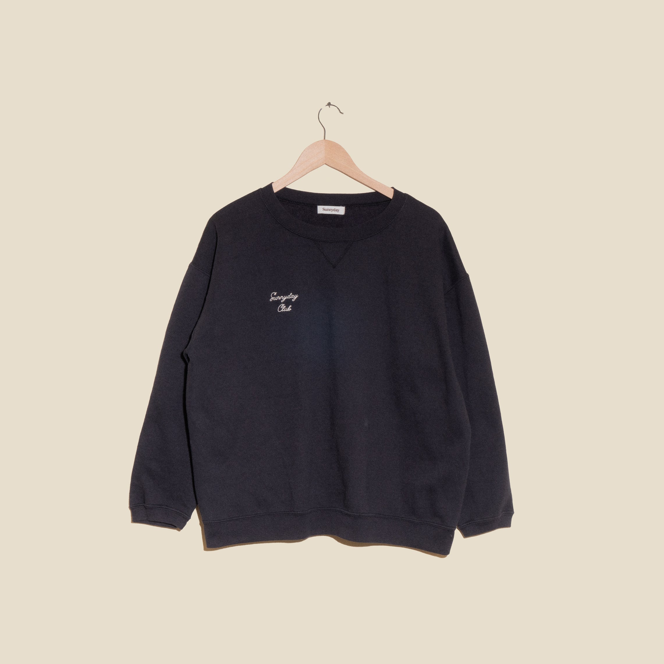 Washed Black Vintage Sweatshirt [L]