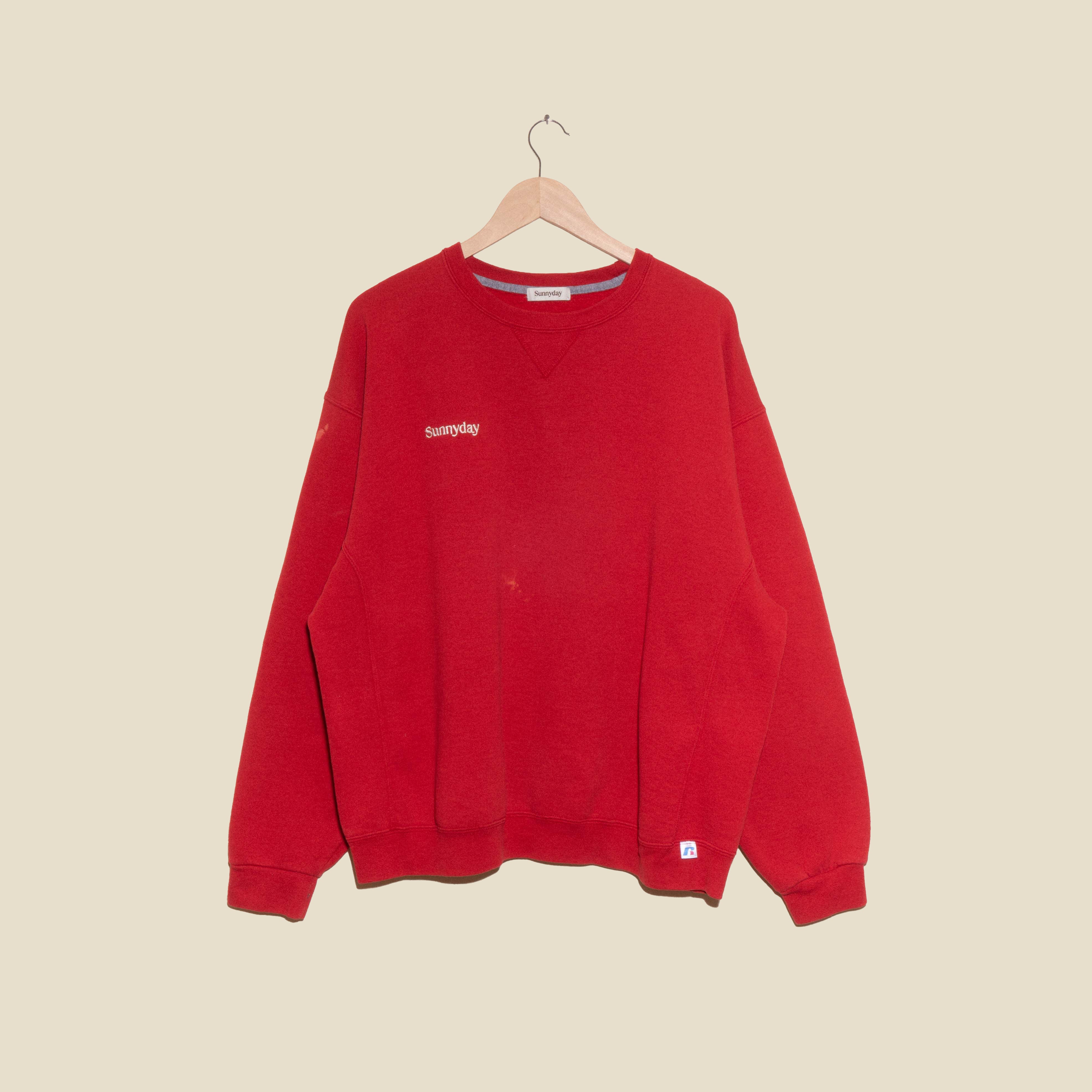 Red Vintage Sweatshirt [XL]